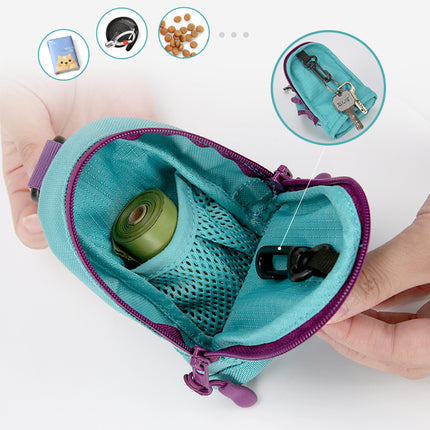 Bolsa multifuncional para guardar bolsas de excrementos y golosinas para mascotas