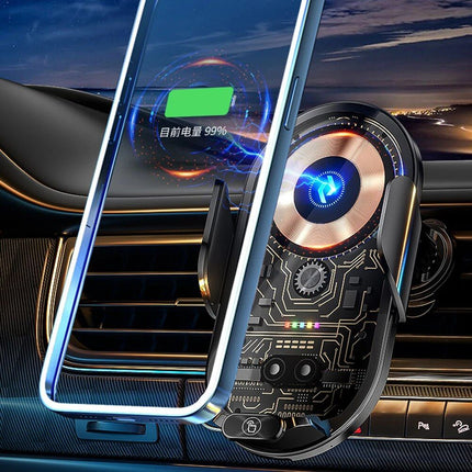 360° Rotational Magnetic Wireless Car Charger - Wnkrs