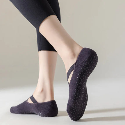 Chaussettes de yoga antidérapantes