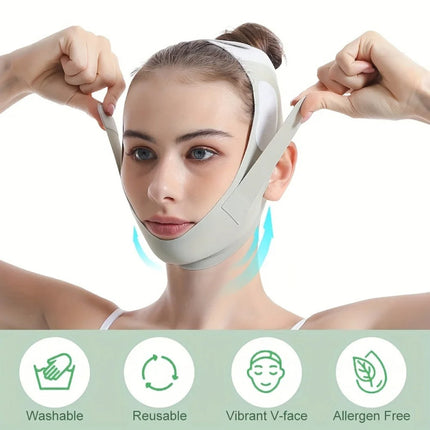 Vendaje reductor facial reutilizable V-Line