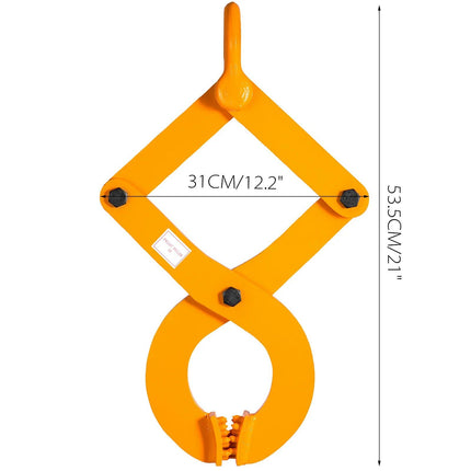 Heavy Duty 3 Ton Scissor Pallet Puller with Convex Teeth - Wnkrs