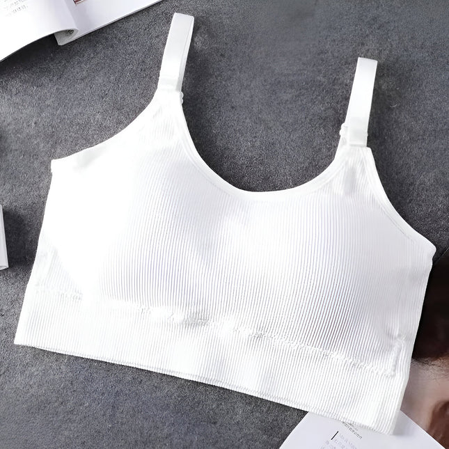 Bralette deportivo sin costuras y sin aros para mujer