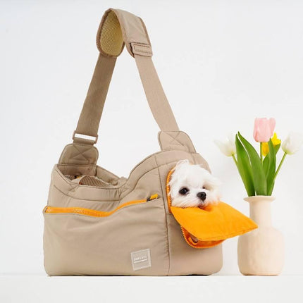 Bolso bandolera versátil para transportar mascotas