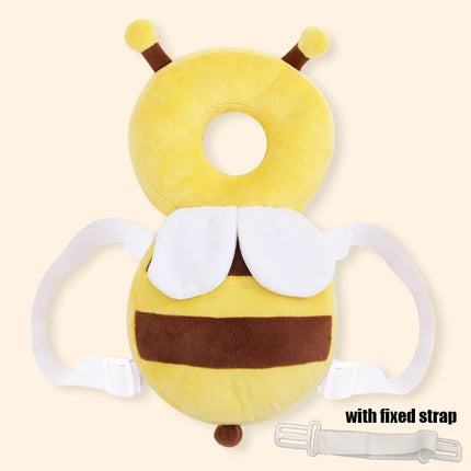 Cartoon Bee Baby Head Back Protector - Wnkrs