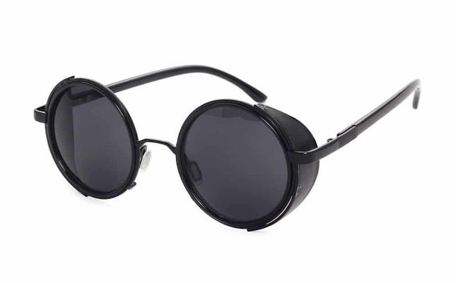 Unisex Round Retro Sunglasses - Wnkrs