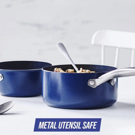 Blue Diamond 20pc Ceramic Nonstick Cookware and Bakeware Set - Wnkrs