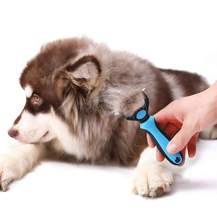 Outil de toilettage pour animaux de compagnie de qualité supérieure – Brosse de toilettage pour chiens et chats en acier inoxydable