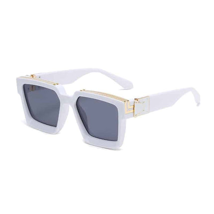 Geometric Design Sunglasses - Wnkrs