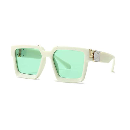 Geometric Design Sunglasses - Wnkrs