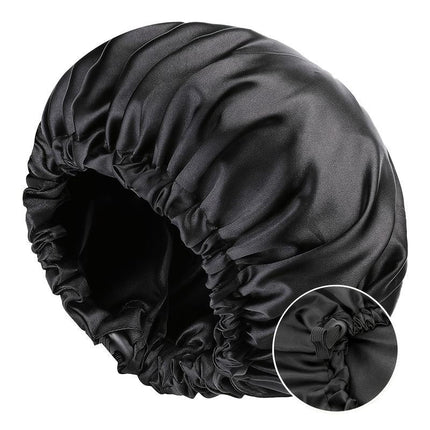 Bonnet en soie ajustable pour femme