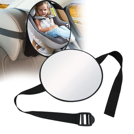 17x17cm Baby Car Mirror - Safety View Back Seat Mirror - Wnkrs