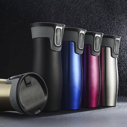 Vacuum Insulated Stainless Steel Travel Mugs Water Flask Thermal Tea Bottle - Wnkrs