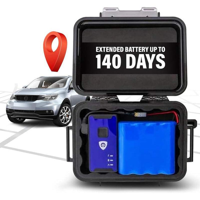 Traceur GPS de voiture longue durée avec boîtier étanche magnétique et couverture 4G