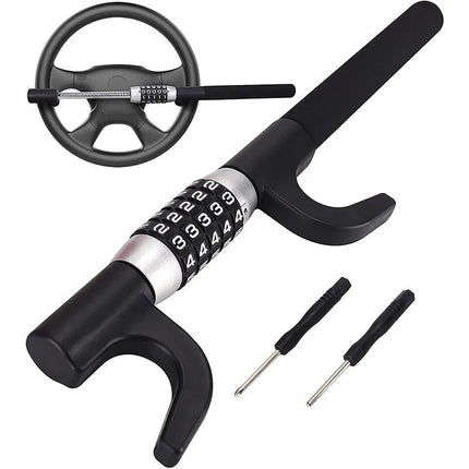 Extendable Keyless Steering Wheel Lock - Wnkrs