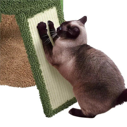 Deluxe 42" Cactus-Themed Cat Tree with Sisal Scratching Posts & Cozy Condo - Wnkrs