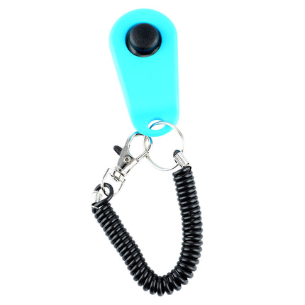 Clicker de dressage réglable pour chien avec dragonne