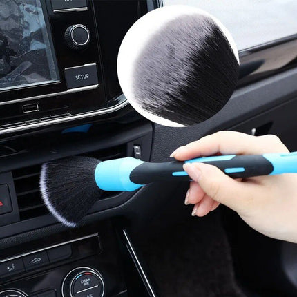 Universal Car Interior Detailing Brushes - 4-in-1 Multi-Style Cleaning Kit - Wnkrs