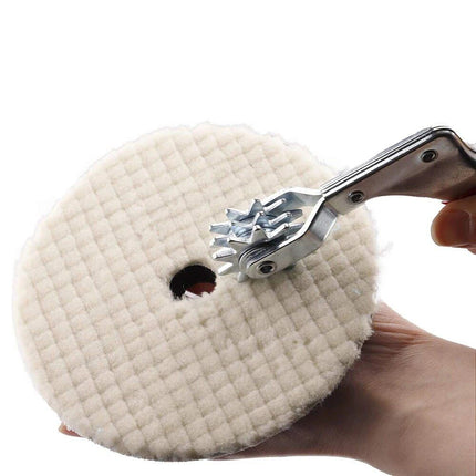 Polishing Disc Cleaning Brush for Buffing Sponge & Wool Pads - Wnkrs