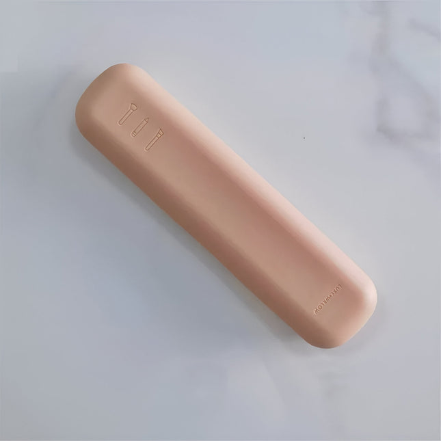 Support de pinceaux de maquillage portable en silicone