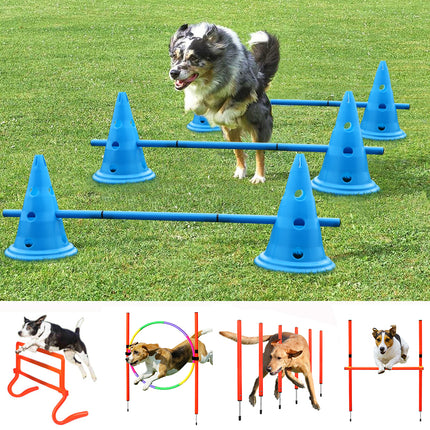 Équipement d'entraînement d'agilité portable pour chiens