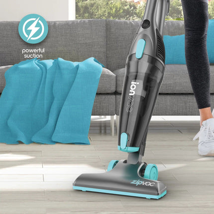 Versatile 3-in-1 Lightweight Upright & Handheld Vacuum Cleaner for Floors and Carpets - Wnkrs