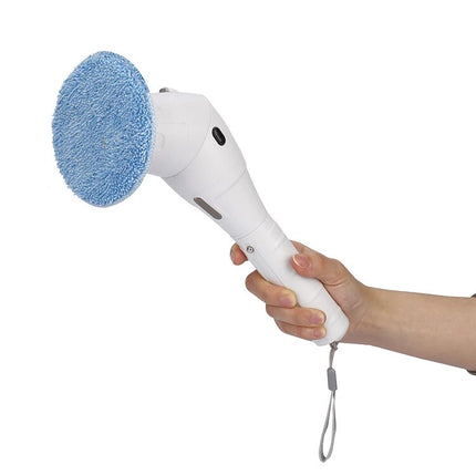 Brosse de nettoyage rotative électrique multifonctionnelle 8 en 1 avec veilleuse LED