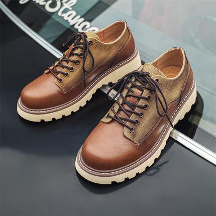 Botines vintage británicos para hombre hechos a mano