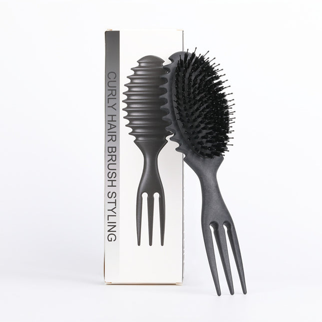 Nouvelle brosse coiffante définissant les boucles