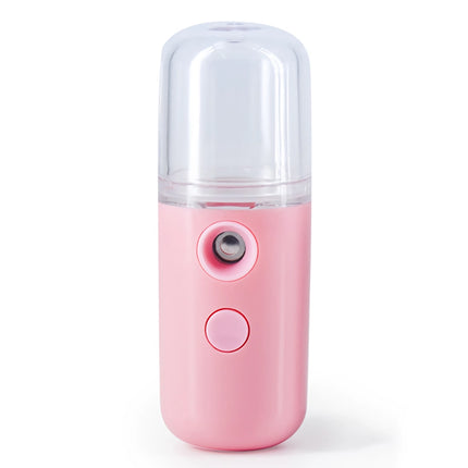 Mini vaporisateur de brume faciale nano - Humidificateur et hydratant rechargeable par USB