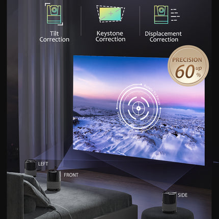 Proyector de cine en casa portátil 4K