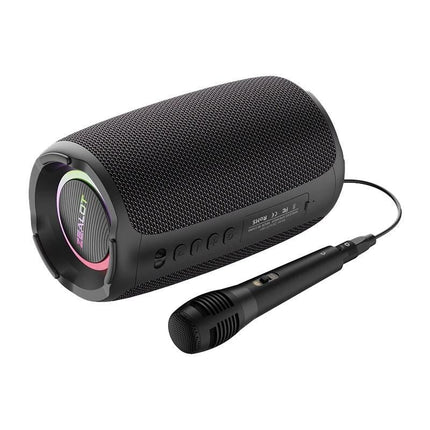 Portable Bluetooth Speaker with Wireless Subwoofer, Waterproof and RGB Lighting Effects - Wnkrs