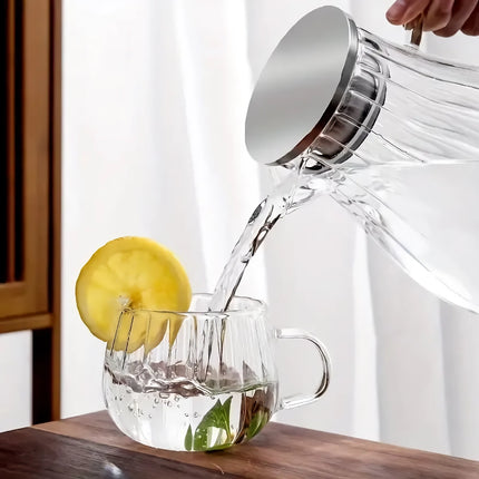 Ensemble de tasses en verre résistantes à la chaleur à motif citrouille