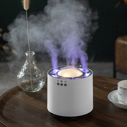 Humidificateur d'air à brume dynamique 800 ml avec lumière LED colorée