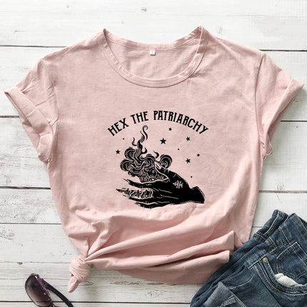 Women's Witchy Patterned T-Shirt - Wnkrs