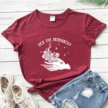 Women's Witchy Patterned T-Shirt - Wnkrs