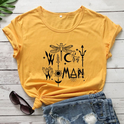 Women's Witchy Cotton T-Shirt - Wnkrs