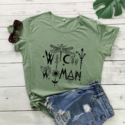 Women's Witchy Cotton T-Shirt - Wnkrs