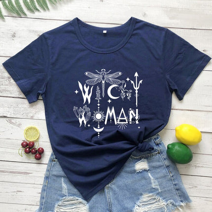 Women's Witchy Cotton T-Shirt - Wnkrs