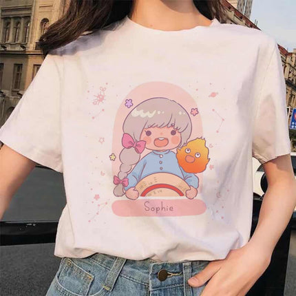 Kawaii Girls Print T-Shirt - Wnkrs