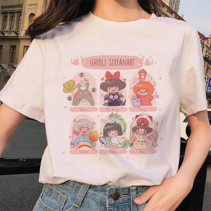Kawaii Girls Print T-Shirt - Wnkrs