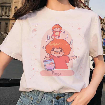 Kawaii Girls Print T-Shirt - Wnkrs