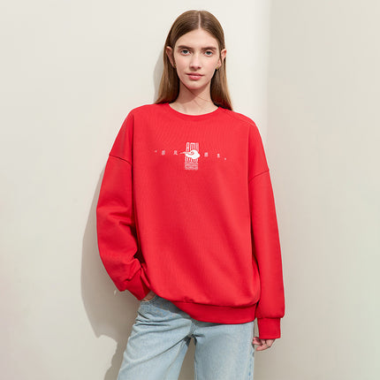 Pull brodé minimaliste pour femme