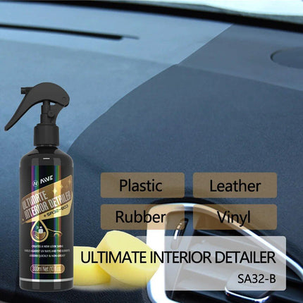 Ultimate Car Interior Detailer: Leather & Plastic Restorer with UV Protection - Wnkrs