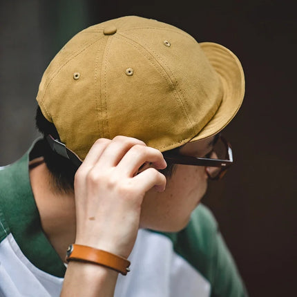 Gorra de golf vaquera de gran tamaño y estilo elegante para hombre