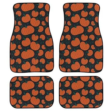 Red Rose Printed All-Weather Car Floor Mats (Set of 4) - Wnkrs