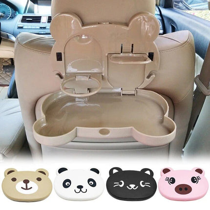 Cartoon Car Back Seat Folding Food & Drink Tray - Wnkrs