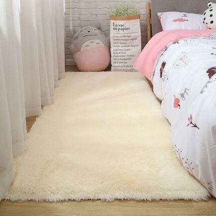 Silk Wool Carpet Bedroom Cute Room Bedside - Wnkrs