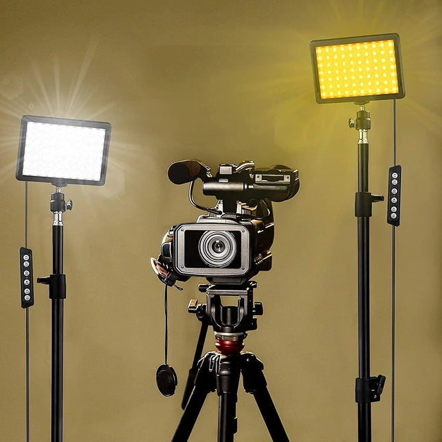 Lampe vidéo LED pour trépied 160 cm