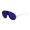 White Blue Silver