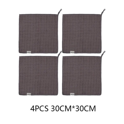 4-Pack Premium Coffee Machine Cleaning Towels